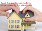 Tranh chấp hợp đồng chuyển nhượng quyền sử dụng đất theo luật mới nhất